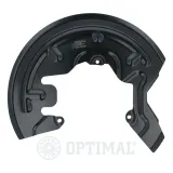 Spritzblech, Bremsscheibe Vorderachse rechts OPTIMAL BSP-7005R