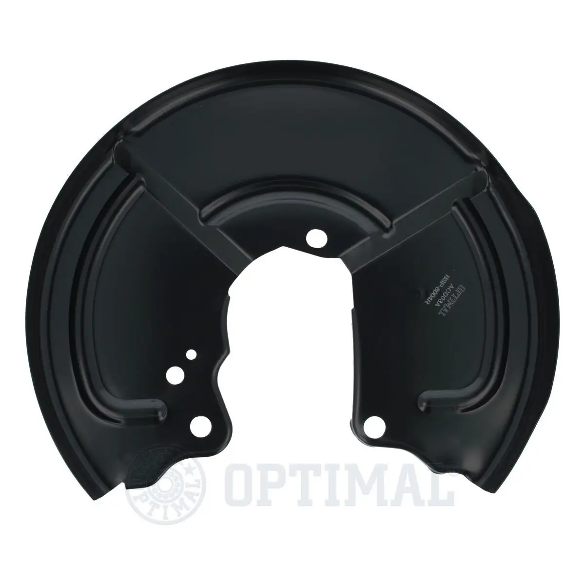 Spritzblech, Bremsscheibe Hinterachse rechts OPTIMAL BSP-8004R