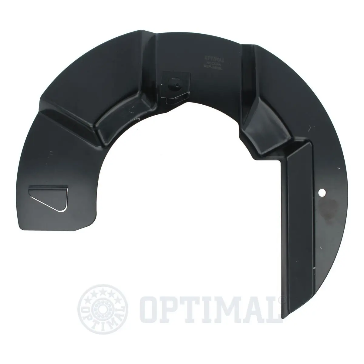 Spritzblech, Bremsscheibe Vorderachse links OPTIMAL BSP-8802L