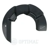 Spritzblech, Bremsscheibe Vorderachse rechts OPTIMAL BSP-8802R