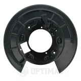 Spritzblech, Bremsscheibe Hinterachse links OPTIMAL BSP-8803L