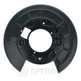 Spritzblech, Bremsscheibe Hinterachse rechts OPTIMAL BSP-8803R