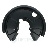 Spritzblech, Bremsscheibe Hinterachse rechts OPTIMAL BSP-8805R