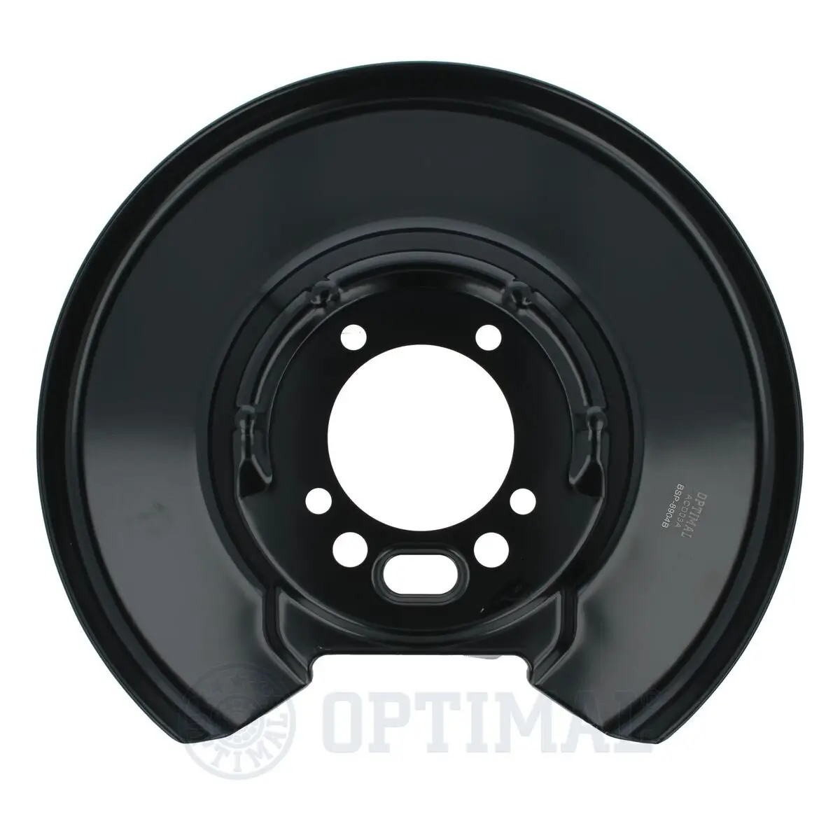 Spritzblech, Bremsscheibe Hinterachse links Hinterachse rechts OPTIMAL BSP-8904B