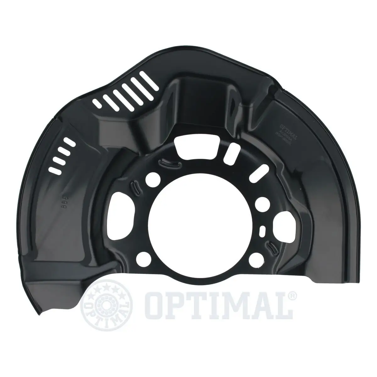 Spritzblech, Bremsscheibe Vorderachse links OPTIMAL BSP-9003L