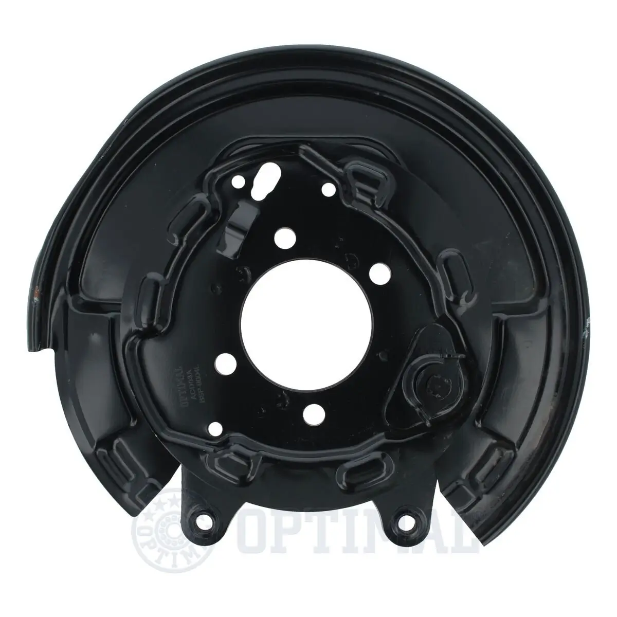 Spritzblech, Bremsscheibe Hinterachse links OPTIMAL BSP-9004L