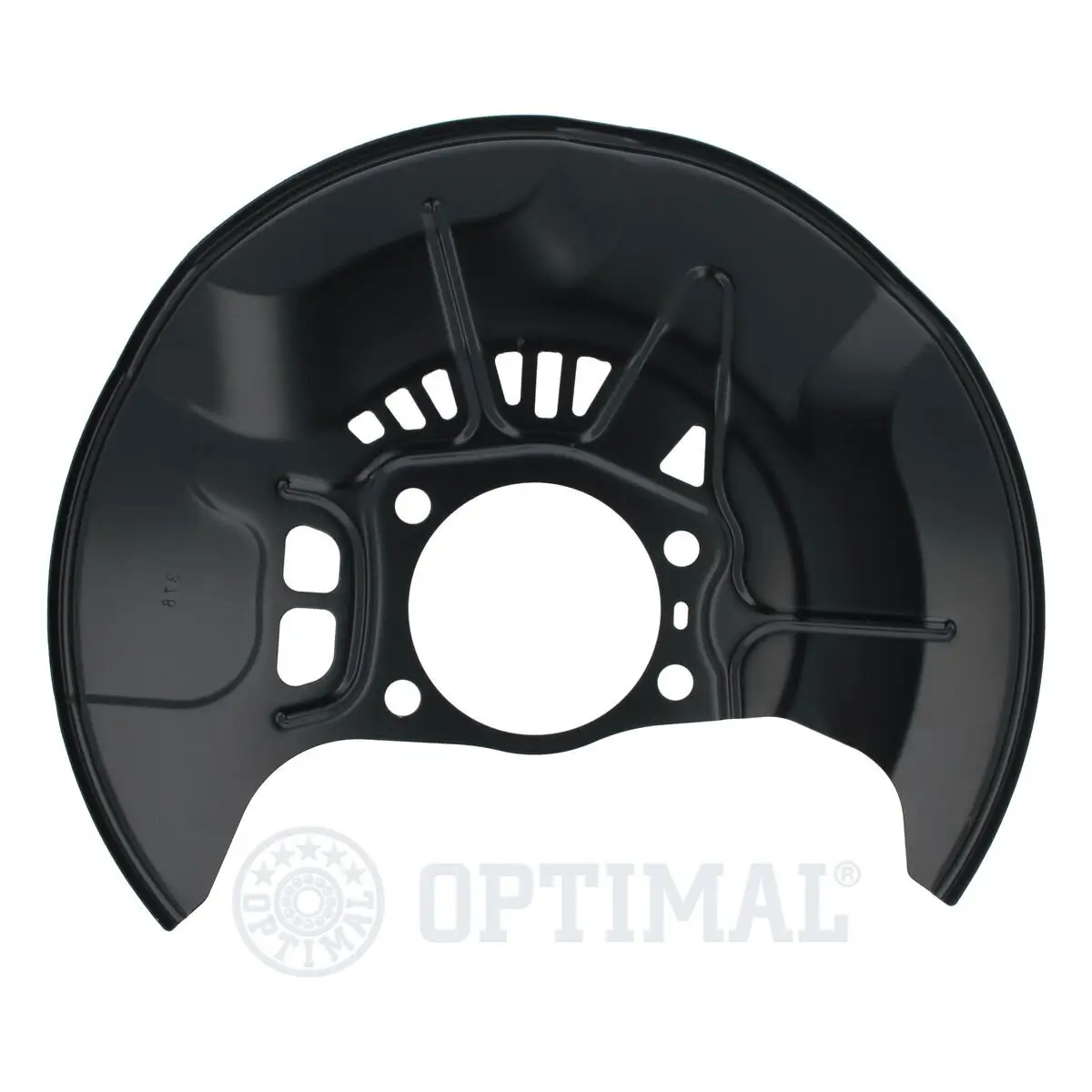 Spritzblech, Bremsscheibe Vorderachse links OPTIMAL BSP-9006L