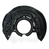 Spritzblech, Bremsscheibe Vorderachse rechts OPTIMAL BSP-9010R