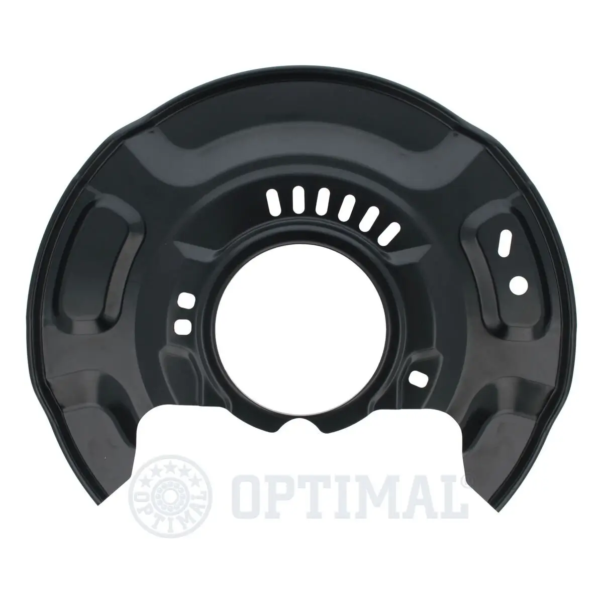 Spritzblech, Bremsscheibe Vorderachse links OPTIMAL BSP-9011L