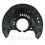Spritzblech, Bremsscheibe Vorderachse rechts OPTIMAL BSP-9011R
