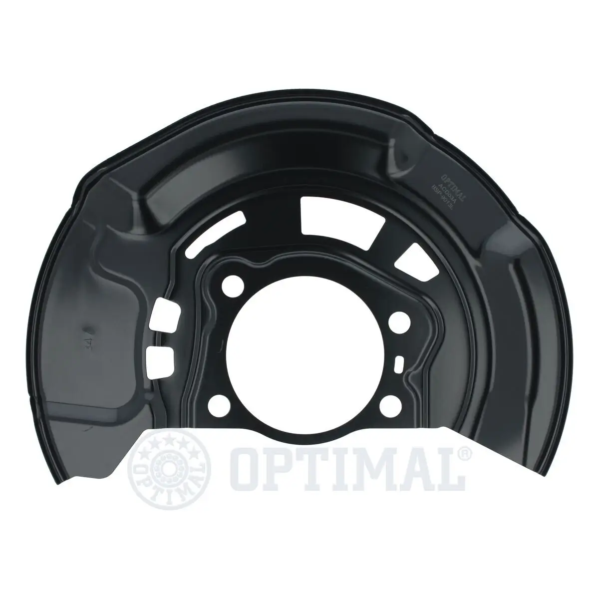 Spritzblech, Bremsscheibe Vorderachse links OPTIMAL BSP-9013L