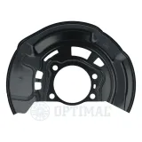 Spritzblech, Bremsscheibe Vorderachse links OPTIMAL BSP-9013L