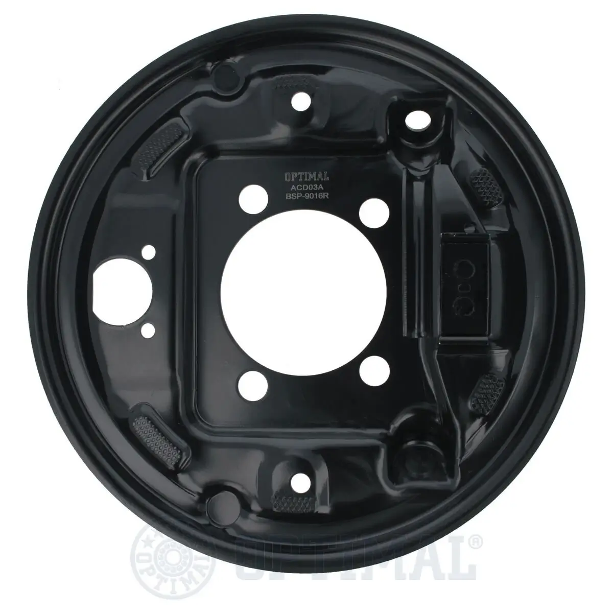 Spritzblech, Bremsscheibe Hinterachse rechts OPTIMAL BSP-9016R