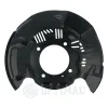 Spritzblech, Bremsscheibe Vorderachse links OPTIMAL BSP-9022L Bild Spritzblech, Bremsscheibe Vorderachse links OPTIMAL BSP-9022L