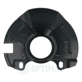 Spritzblech, Bremsscheibe Vorderachse links OPTIMAL BSP-9225L