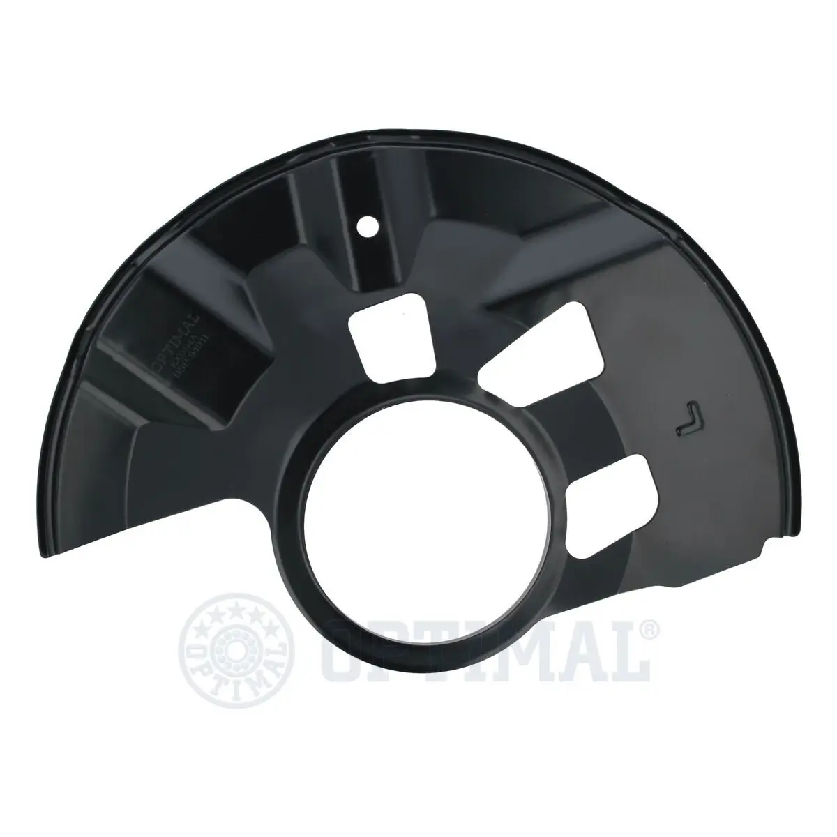 Spritzblech, Bremsscheibe Vorderachse links OPTIMAL BSP-9401L