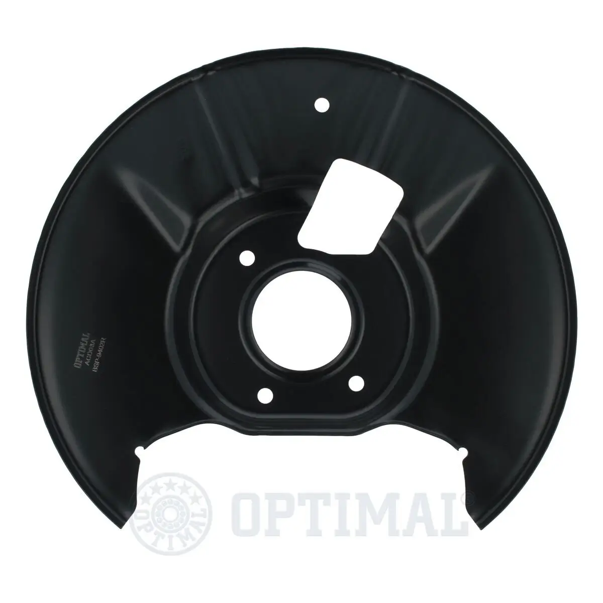 Spritzblech, Bremsscheibe Hinterachse rechts OPTIMAL BSP-9402R