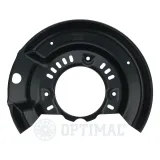 Spritzblech, Bremsscheibe Vorderachse rechts OPTIMAL BSP-9805R