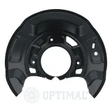 Spritzblech, Bremsscheibe Vorderachse rechts OPTIMAL BSP-9807R