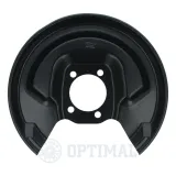 Spritzblech, Bremsscheibe Hinterachse links OPTIMAL BSP-9808L