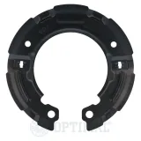 Spritzblech, Bremsscheibe Hinterachse links Hinterachse rechts OPTIMAL BSP-9811B