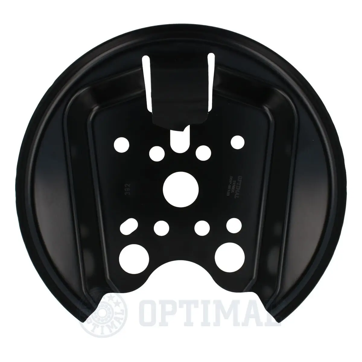 Spritzblech, Bremsscheibe Hinterachse links Hinterachse rechts OPTIMAL BSP-9815B