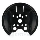 Spritzblech, Bremsscheibe Hinterachse links Hinterachse rechts OPTIMAL BSP-9815B