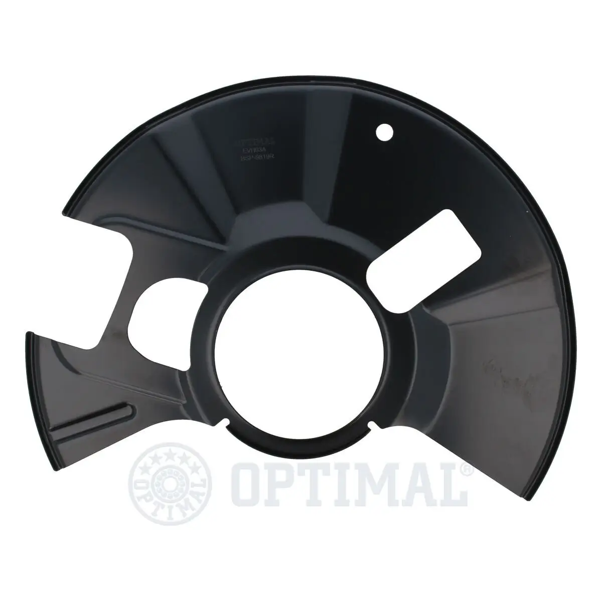 Spritzblech, Bremsscheibe Vorderachse rechts OPTIMAL BSP-9819R