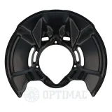 Spritzblech, Bremsscheibe Vorderachse links Vorderachse rechts OPTIMAL BSP-9832B