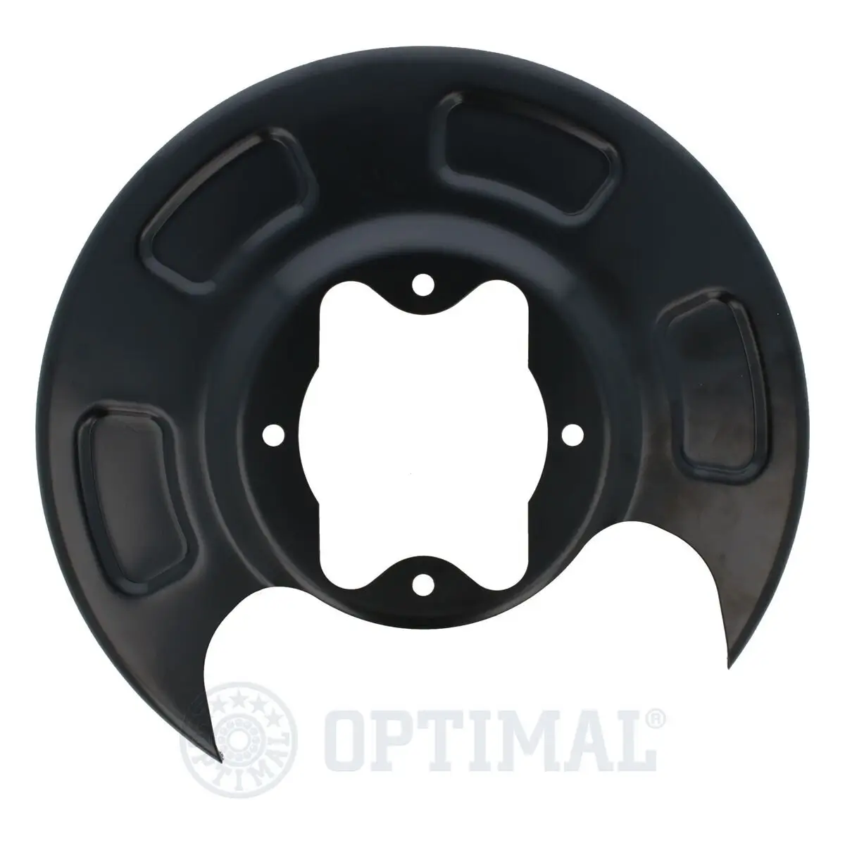 Spritzblech, Bremsscheibe Hinterachse links OPTIMAL BSP-9833L