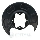 Spritzblech, Bremsscheibe Hinterachse links OPTIMAL BSP-9833L