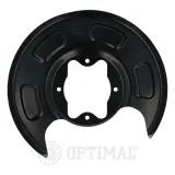 Spritzblech, Bremsscheibe Hinterachse rechts OPTIMAL BSP-9833R