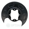 Spritzblech, Bremsscheibe Hinterachse rechts OPTIMAL BSP-9833R Bild Spritzblech, Bremsscheibe Hinterachse rechts OPTIMAL BSP-9833R