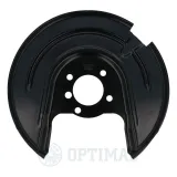 Spritzblech, Bremsscheibe Hinterachse links OPTIMAL BSP-9834L