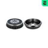 Bremstrommel Hinterachse OPTIMAL BT-2590