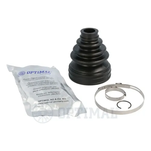 Faltenbalgsatz, Antriebswelle Vorderachse links Vorderachse rechts getriebeseitig OPTIMAL CVB-10107CR Bild Faltenbalgsatz, Antriebswelle Vorderachse links Vorderachse rechts getriebeseitig OPTIMAL CVB-10107CR