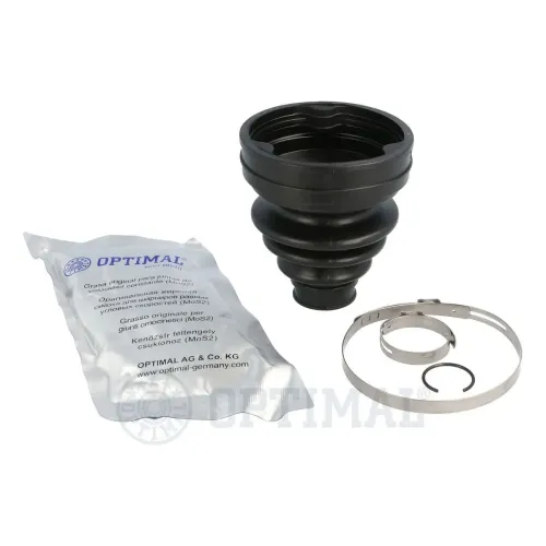 Faltenbalgsatz, Antriebswelle Vorderachse links Vorderachse rechts getriebeseitig OPTIMAL CVB-10107CR Bild Faltenbalgsatz, Antriebswelle Vorderachse links Vorderachse rechts getriebeseitig OPTIMAL CVB-10107CR