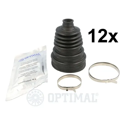Faltenbalgsatz, Antriebswelle Vorderachse OPTIMAL CVB-10111SET Bild Faltenbalgsatz, Antriebswelle Vorderachse OPTIMAL CVB-10111SET