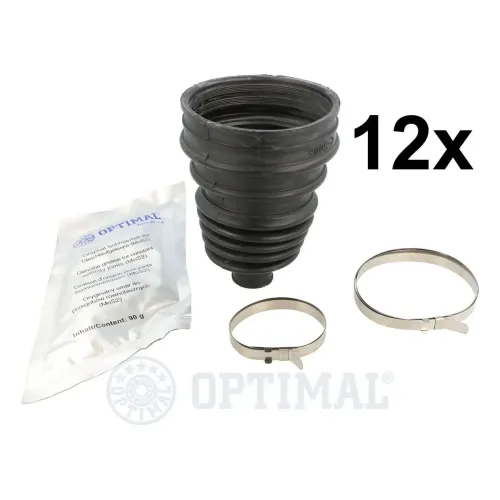 Faltenbalgsatz, Antriebswelle Vorderachse OPTIMAL CVB-10111SET Bild Faltenbalgsatz, Antriebswelle Vorderachse OPTIMAL CVB-10111SET