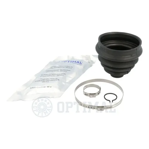Faltenbalgsatz, Antriebswelle Vorderachse radseitig OPTIMAL CVB-10123CR Bild Faltenbalgsatz, Antriebswelle Vorderachse radseitig OPTIMAL CVB-10123CR