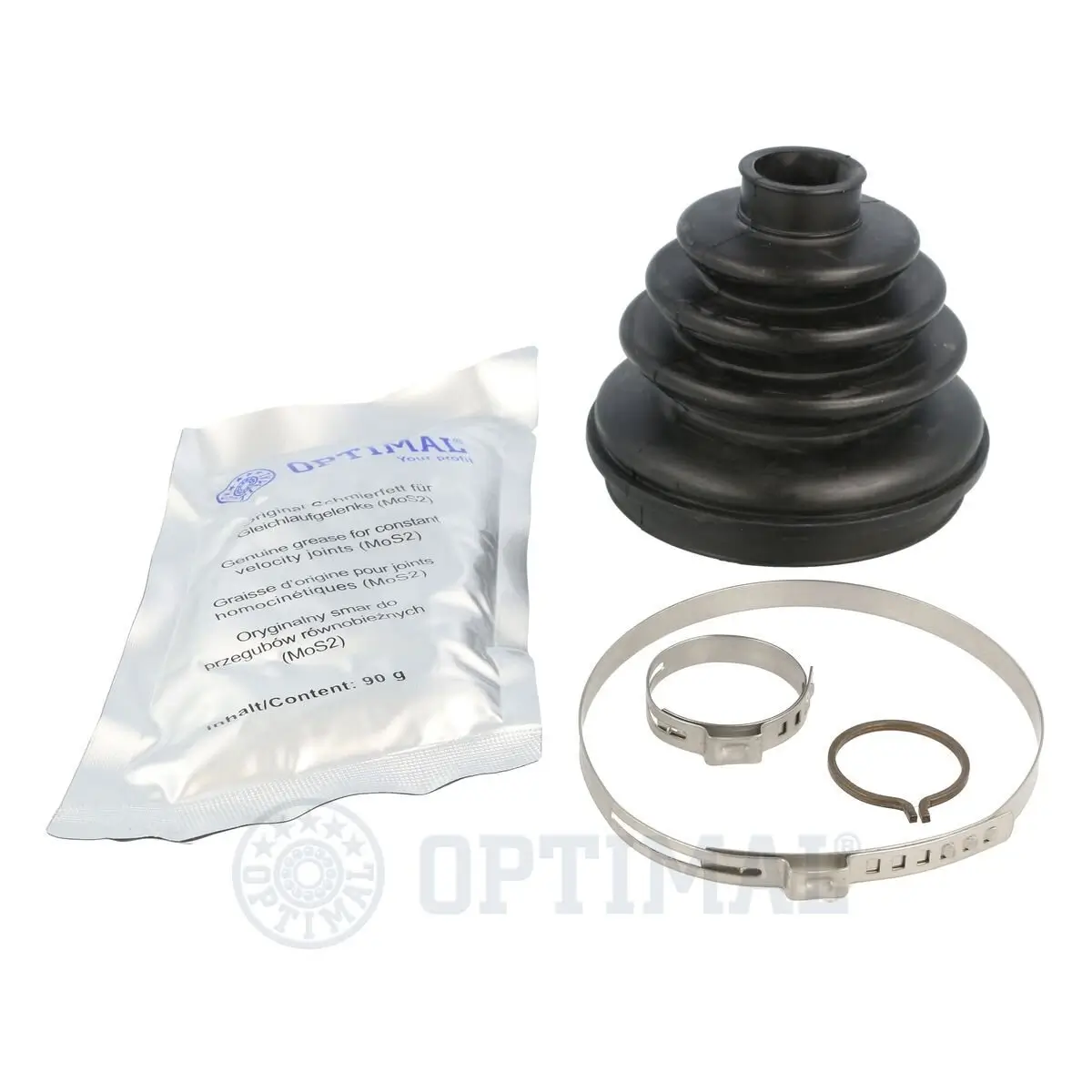 Faltenbalgsatz, Antriebswelle Vorderachse links Vorderachse rechts radseitig OPTIMAL CVB-10193CR