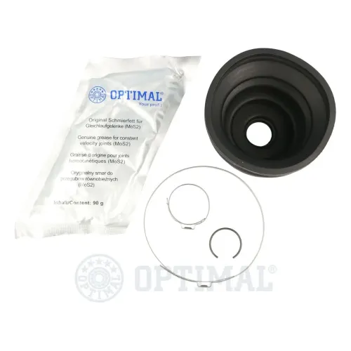 Faltenbalgsatz, Antriebswelle Vorderachse links Vorderachse rechts radseitig OPTIMAL CVB-10231CR Bild Faltenbalgsatz, Antriebswelle Vorderachse links Vorderachse rechts radseitig OPTIMAL CVB-10231CR