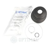 Faltenbalgsatz, Antriebswelle Vorderachse links Vorderachse rechts getriebeseitig OPTIMAL CVB-10237CR