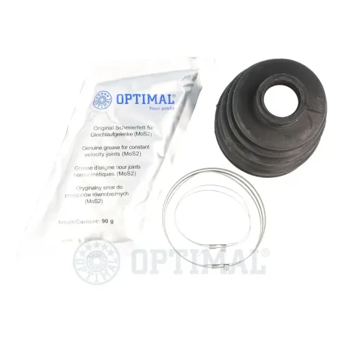 Faltenbalgsatz, Antriebswelle Vorderachse links Vorderachse rechts radseitig OPTIMAL CVB-10253CR Bild Faltenbalgsatz, Antriebswelle Vorderachse links Vorderachse rechts radseitig OPTIMAL CVB-10253CR