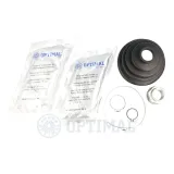 Faltenbalgsatz, Antriebswelle Vorderachse links Vorderachse rechts radseitig OPTIMAL CVB-10258CR