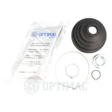 Faltenbalgsatz, Antriebswelle Vorderachse links Vorderachse rechts radseitig OPTIMAL CVB-10272CR