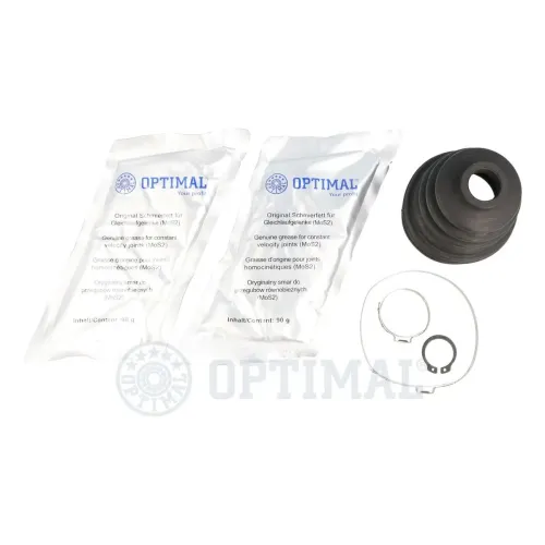 Faltenbalgsatz, Antriebswelle Vorderachse links Vorderachse rechts getriebeseitig OPTIMAL CVB-10376CR Bild Faltenbalgsatz, Antriebswelle Vorderachse links Vorderachse rechts getriebeseitig OPTIMAL CVB-10376CR