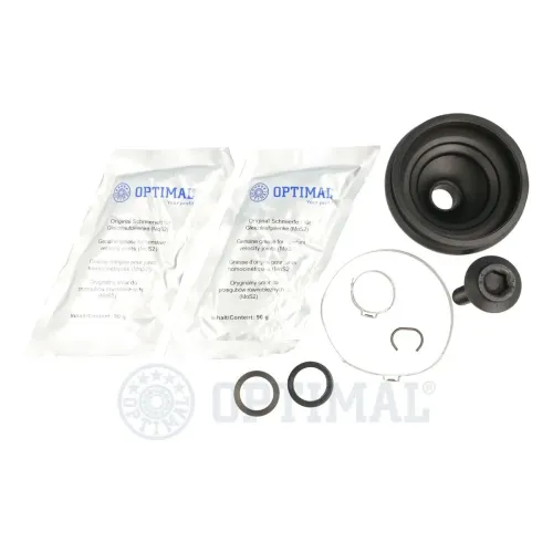 Faltenbalgsatz, Antriebswelle Hinterachse links Hinterachse rechts radseitig OPTIMAL CVB-10384CR Bild Faltenbalgsatz, Antriebswelle Hinterachse links Hinterachse rechts radseitig OPTIMAL CVB-10384CR