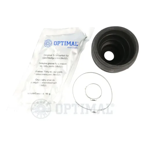 Faltenbalgsatz, Antriebswelle Vorderachse links Vorderachse rechts getriebeseitig OPTIMAL CVB-10388CR Bild Faltenbalgsatz, Antriebswelle Vorderachse links Vorderachse rechts getriebeseitig OPTIMAL CVB-10388CR