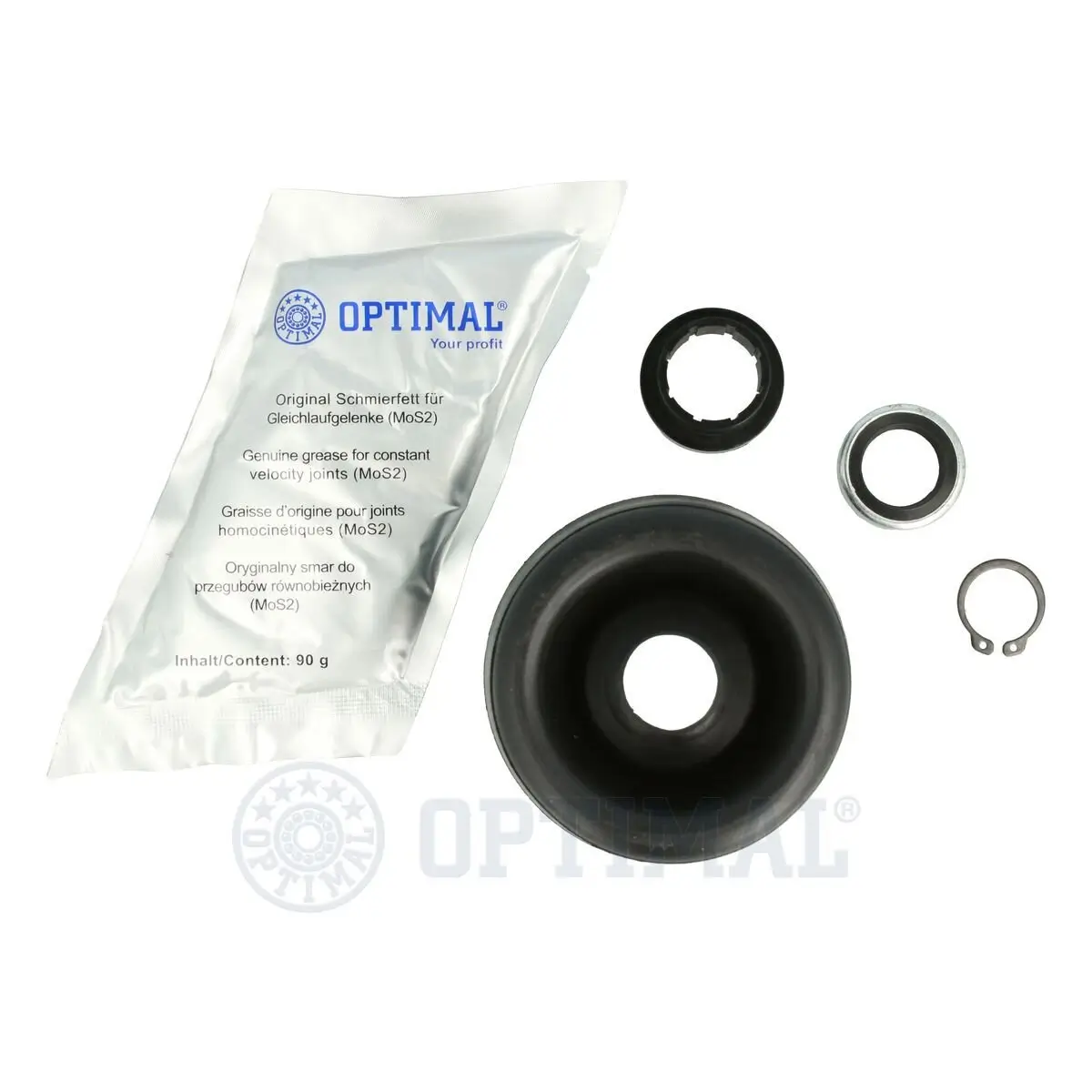 Faltenbalgsatz, Antriebswelle Vorderachse links Vorderachse rechts getriebeseitig OPTIMAL CVB-10400CR